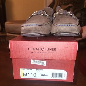 Donald J. Pliner Men's Espresso Suede Loafers